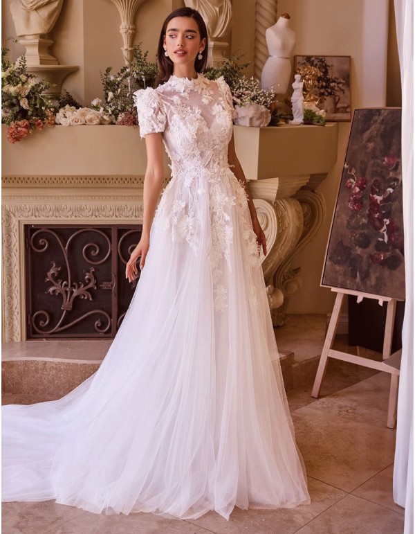 Robe de mariée détachable - deux robes en une