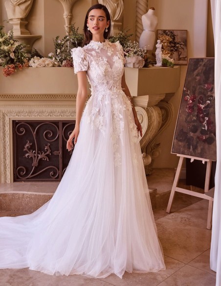 Detachable wedding dress - two dresses in one