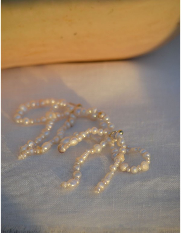 earrings with freshwater pearls