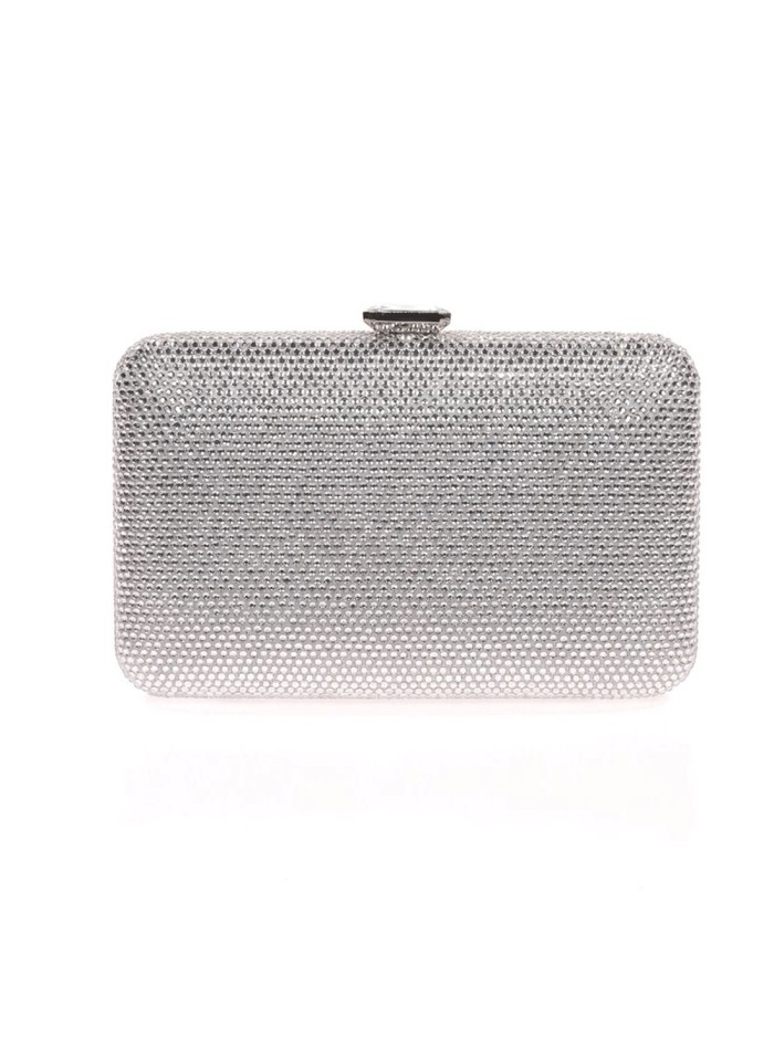 Bolso de fiesta con cristalitos en oro o plata...