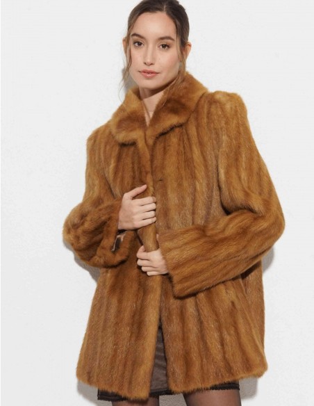 Veste en fourrure de vison