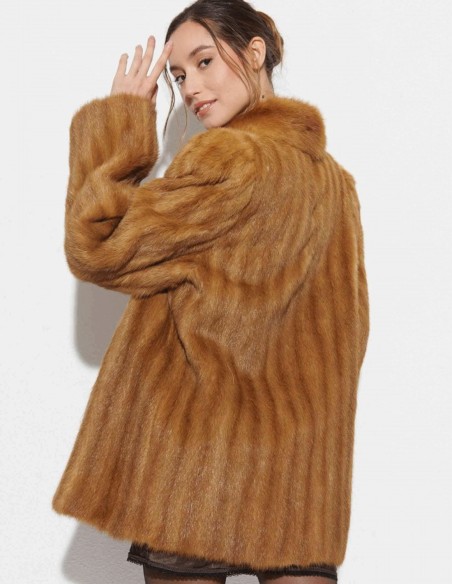 Mink fur jacket