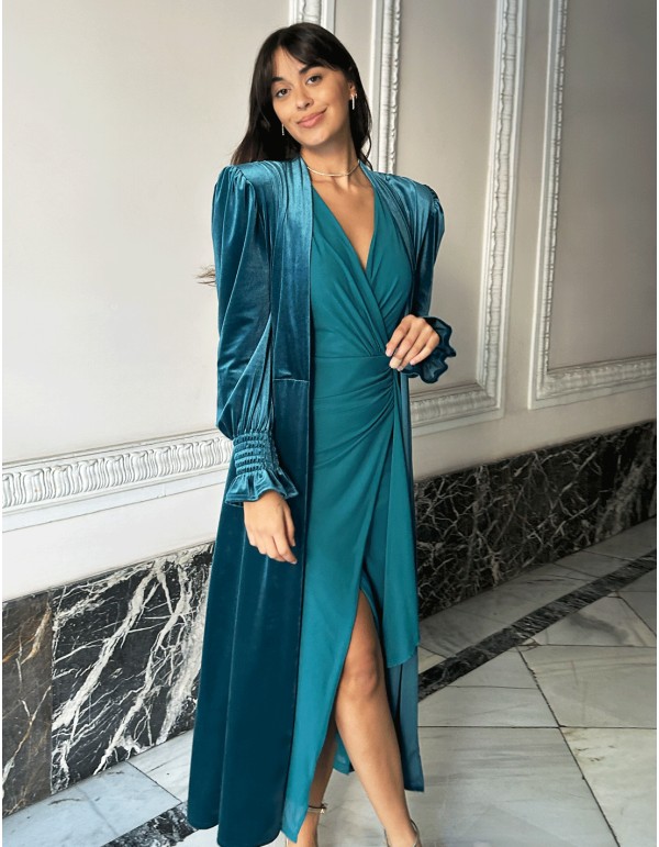 Kimono d'invité en velours de haute qualité