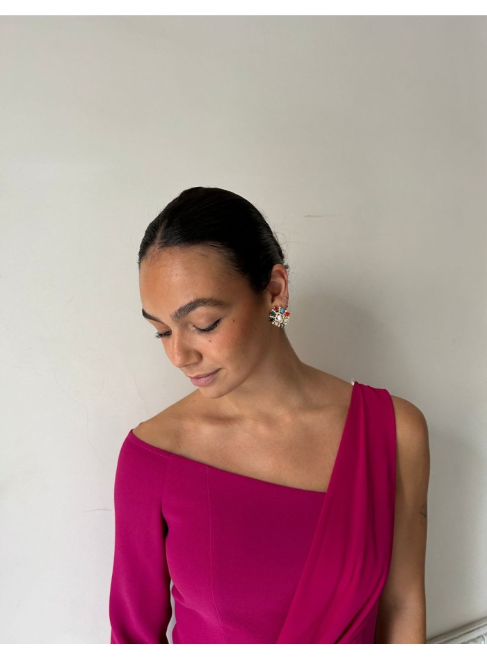 pendientes multicolor