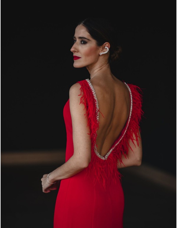 Pendientes estilo earcuff con cristales - Invitada perfecta 2