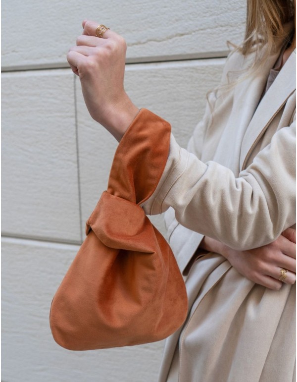 Pochette en velours 2