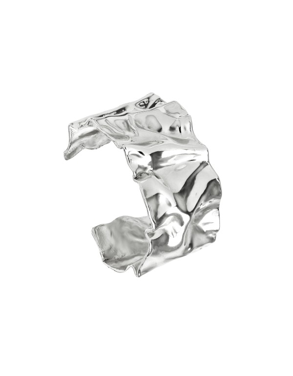 Brazalete ancho plata