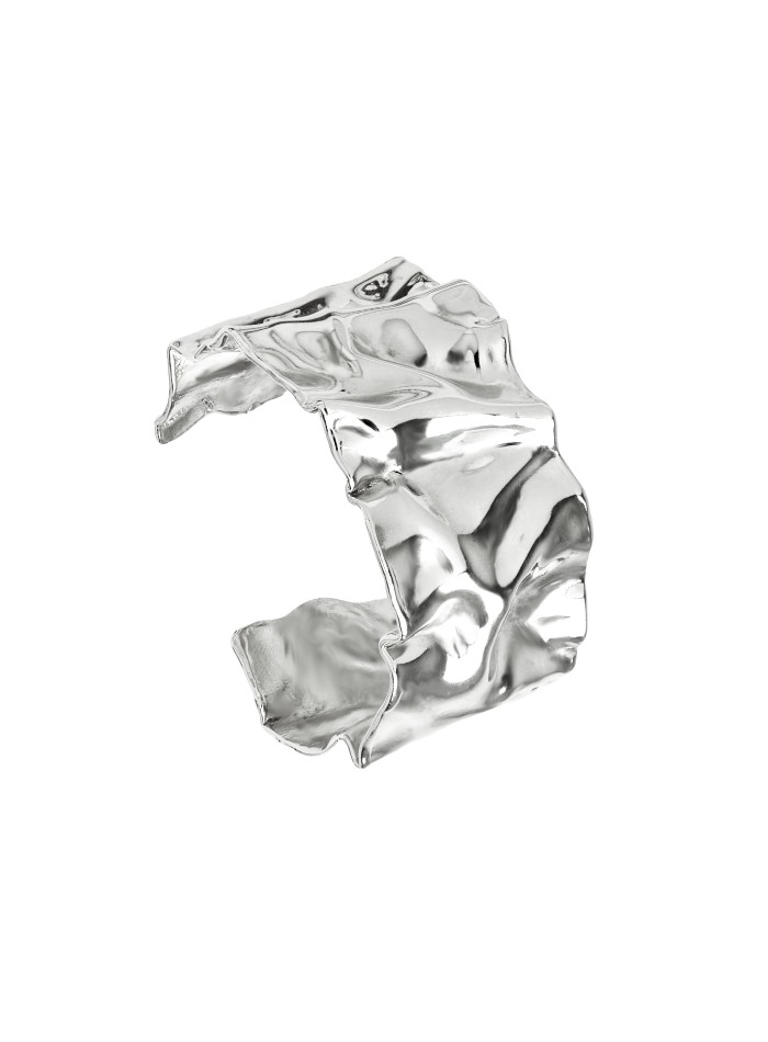 Brazalete ancho plata