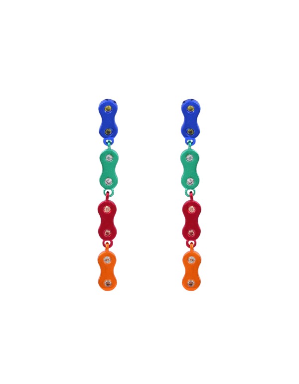 Pendientes Multicolor Largos