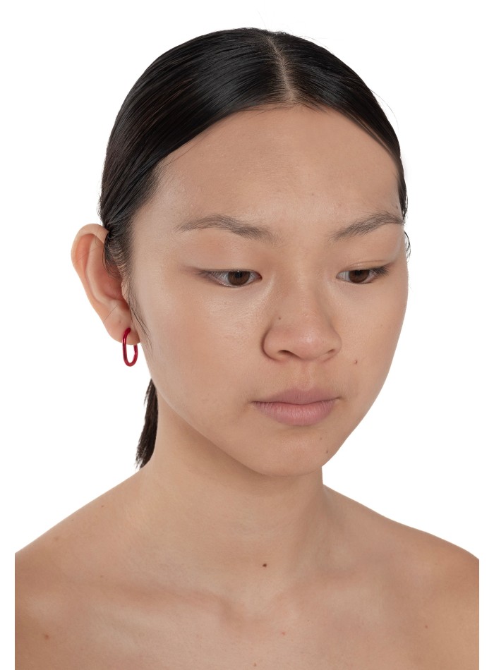 Fluorescent Fuchsia Earrings