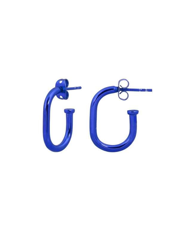 Fluor Blue Hoops