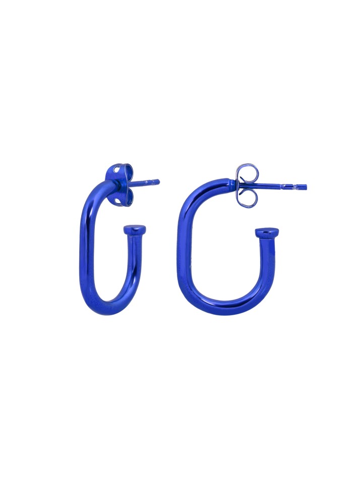 Fluor Blue Hoops