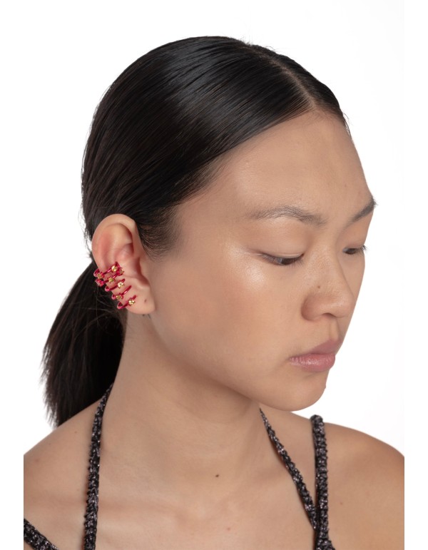 Earcuff Togusa Fuchsia 2