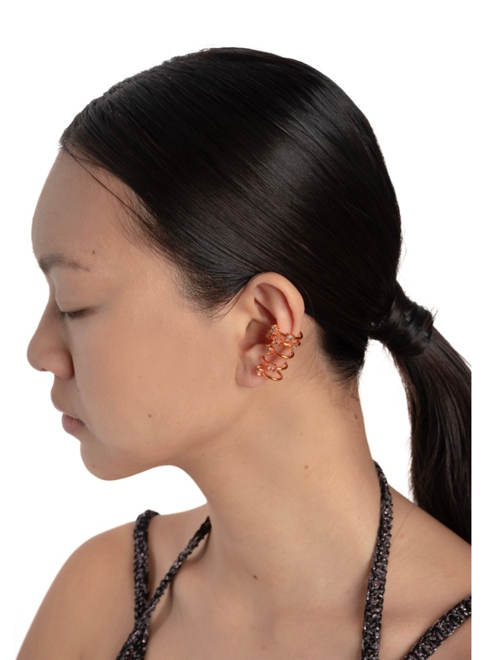 Earcuff Togusa Naranja