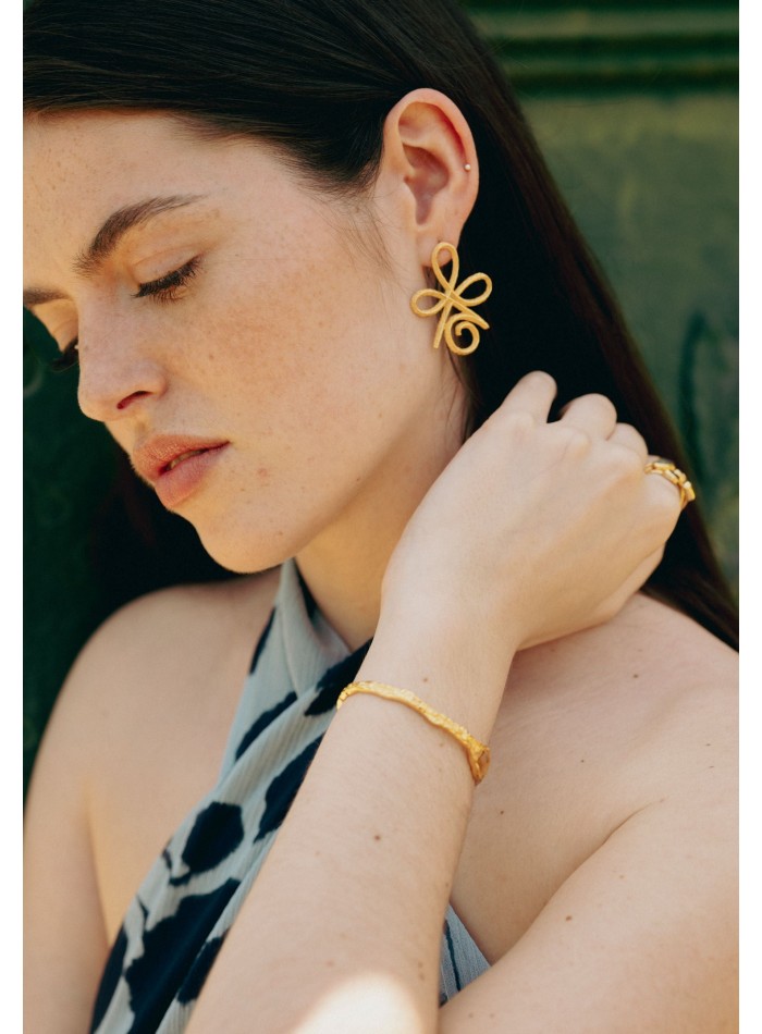 Boucles d'oreilles en or Amour inconditionnel