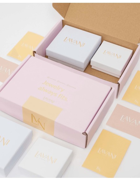 Boucles d'oreilles zénithales blanches