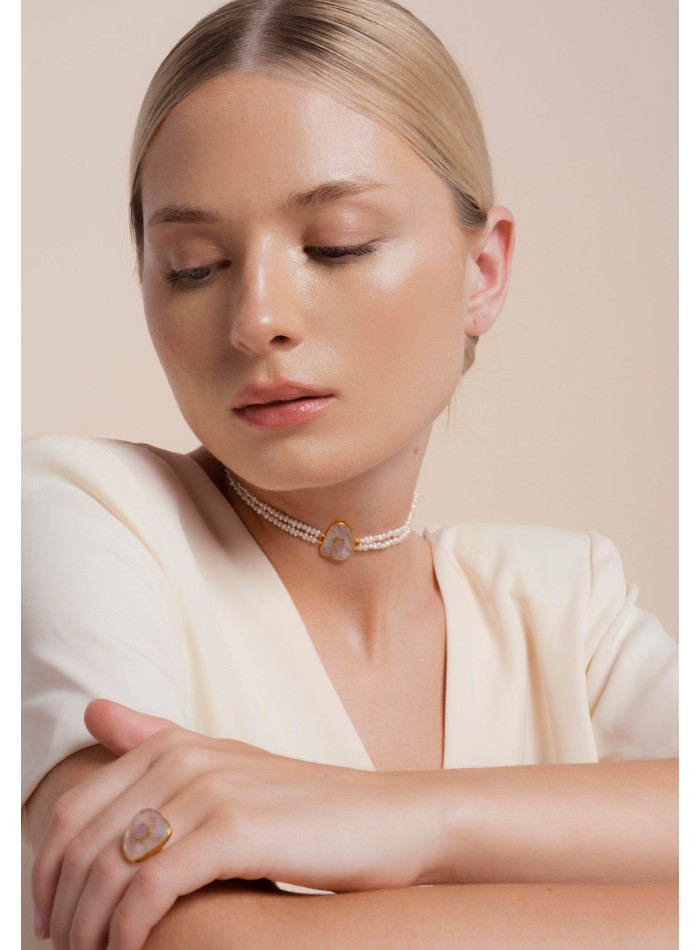 Choker Zenith Perlas