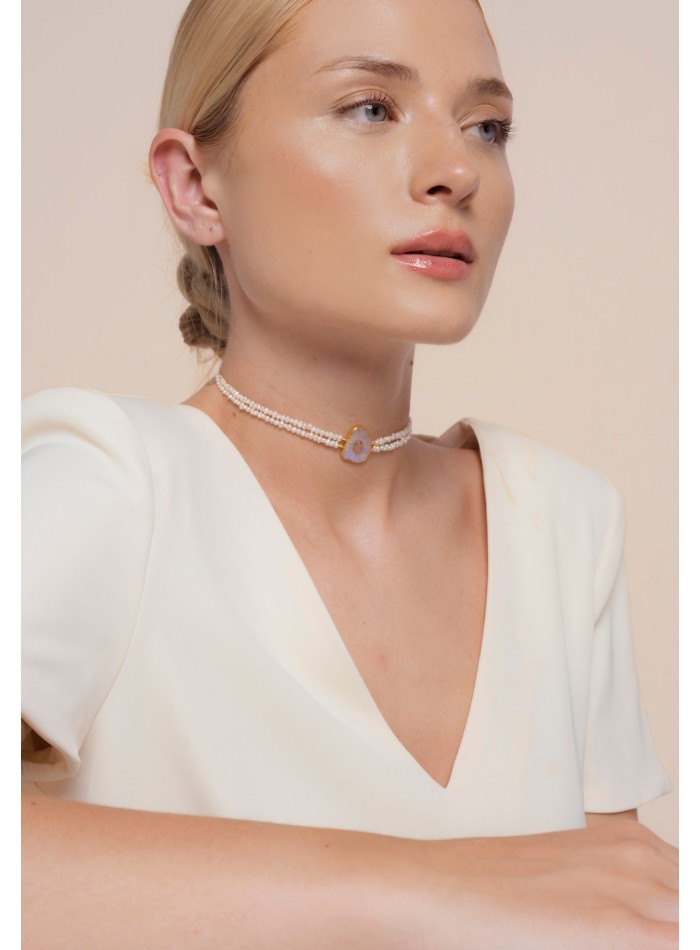 Choker Zenith Perlas