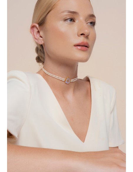 Zenith Pearl Choker