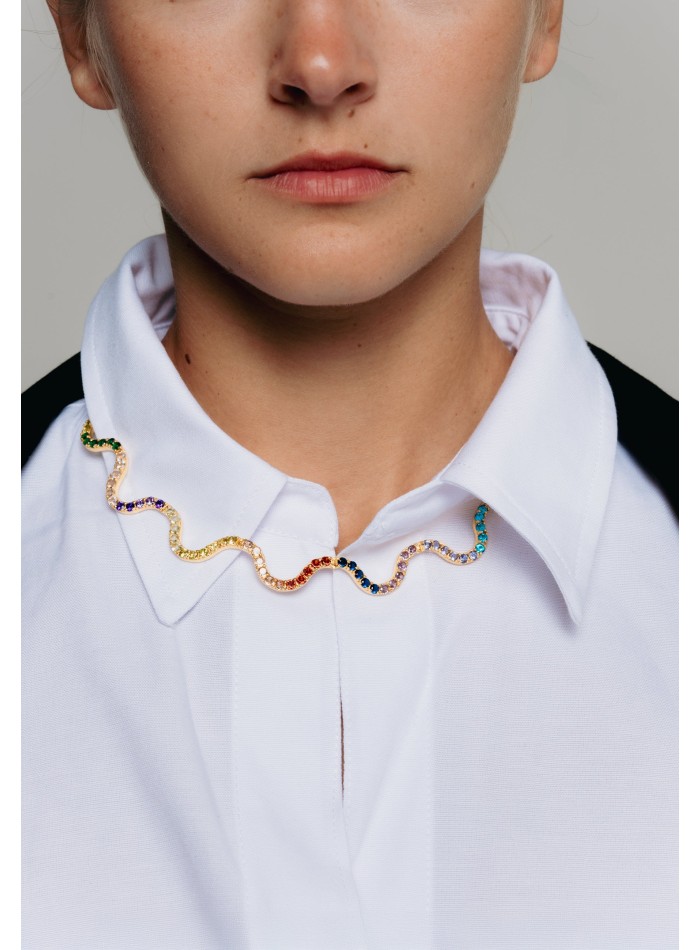 Gargantilla dorada de Colores Shanti