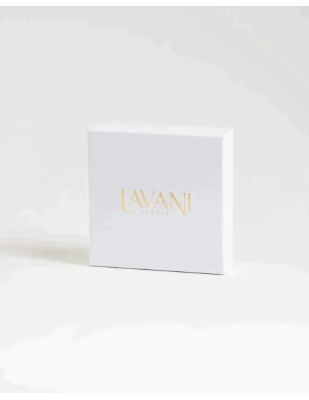 Golden ring with precious stone