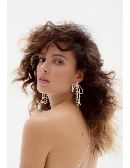 Boucles d'oreilles en perles