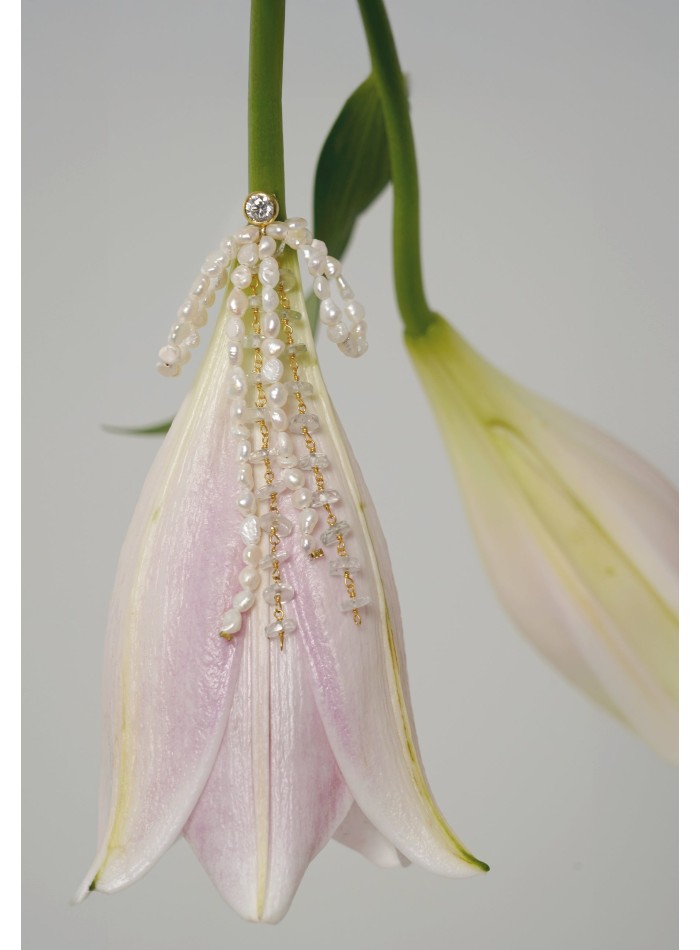 Boucles d'oreilles en perles