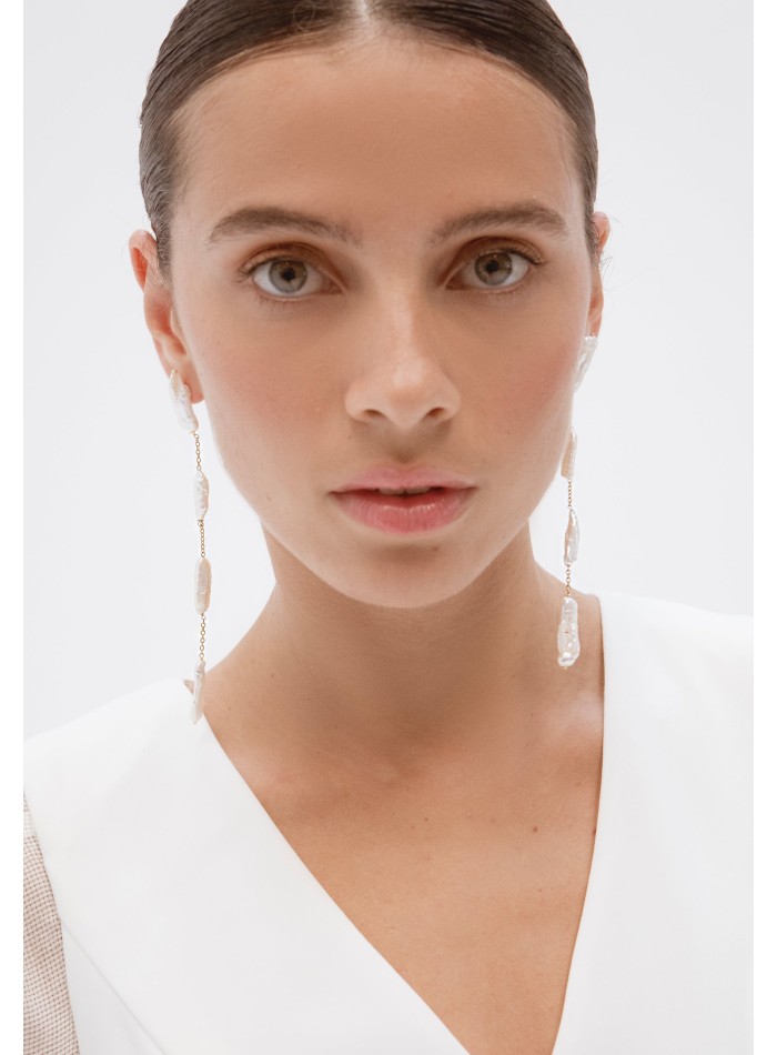 Pendientes Iris Perlas - Keshi