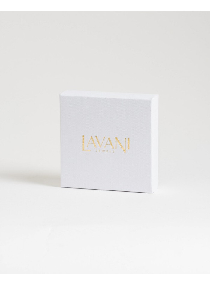 Pendentif en or avec pierre violette