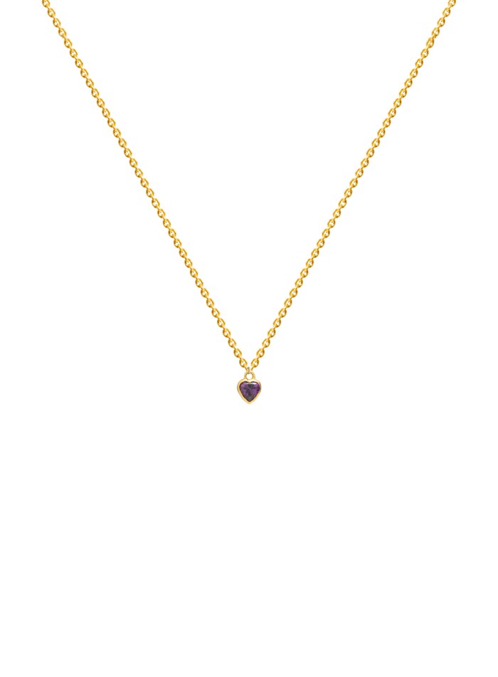 Colgante Corazón Mini Morado - Kindness