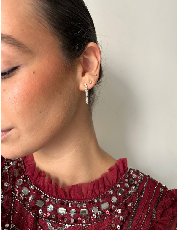 Pendientes finos de cristales