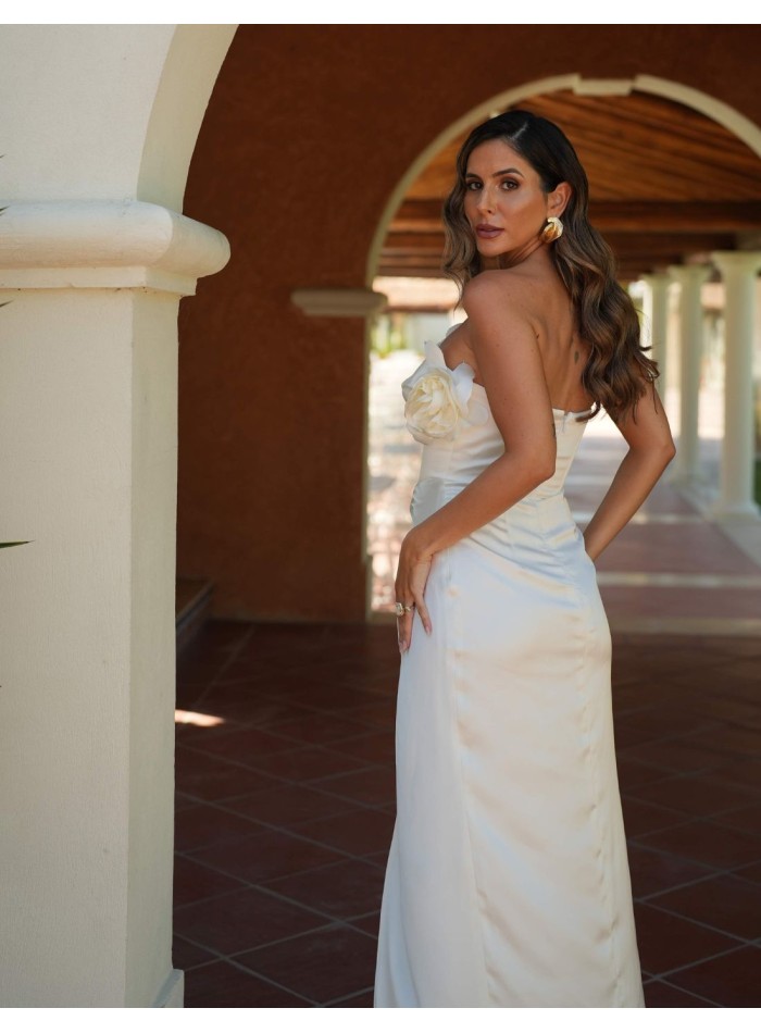 vestido de novia blanco