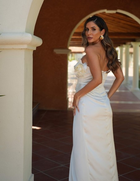 vestido de novia blanco