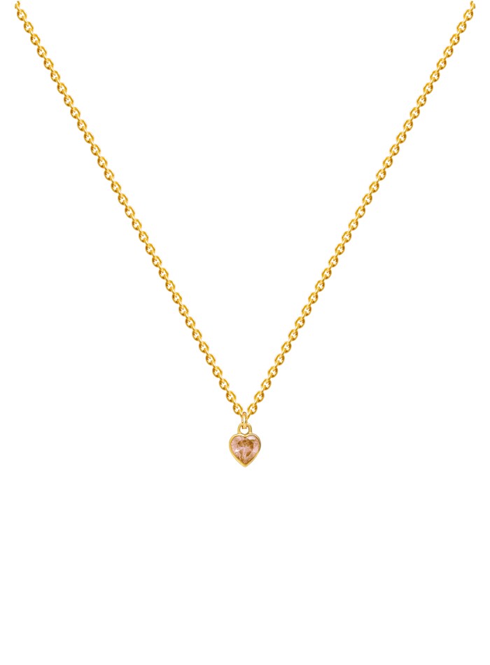 Mini Pink Heart Pendant - Kindness