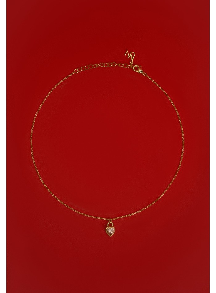 Mini Pink Heart Pendant - Kindness