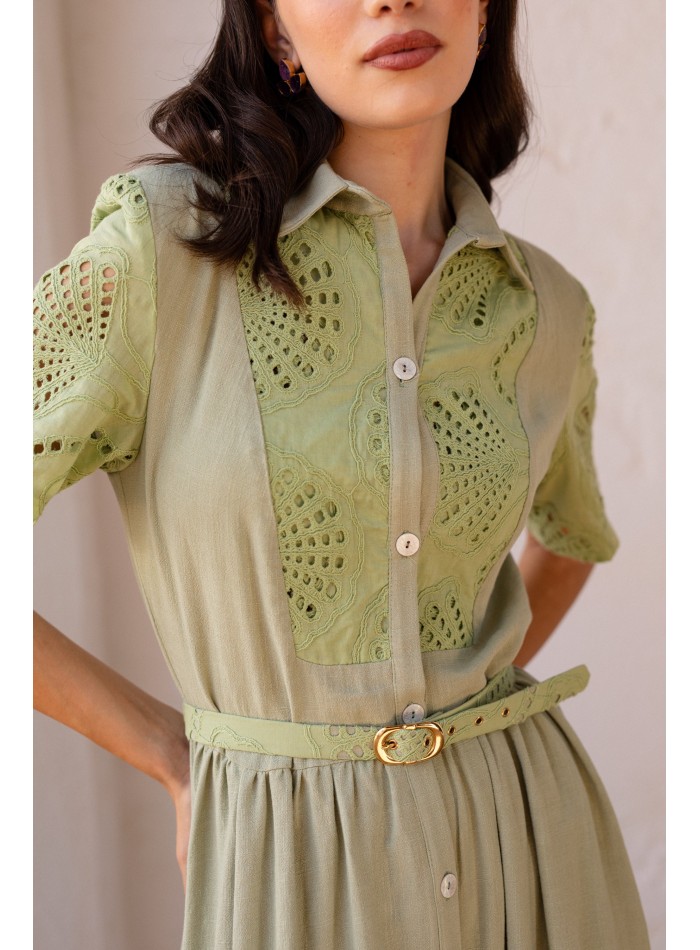 vestido midi de invitada