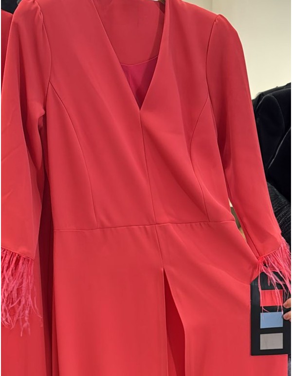 Conjunto de top largo y pantalón para invitada madrina 2