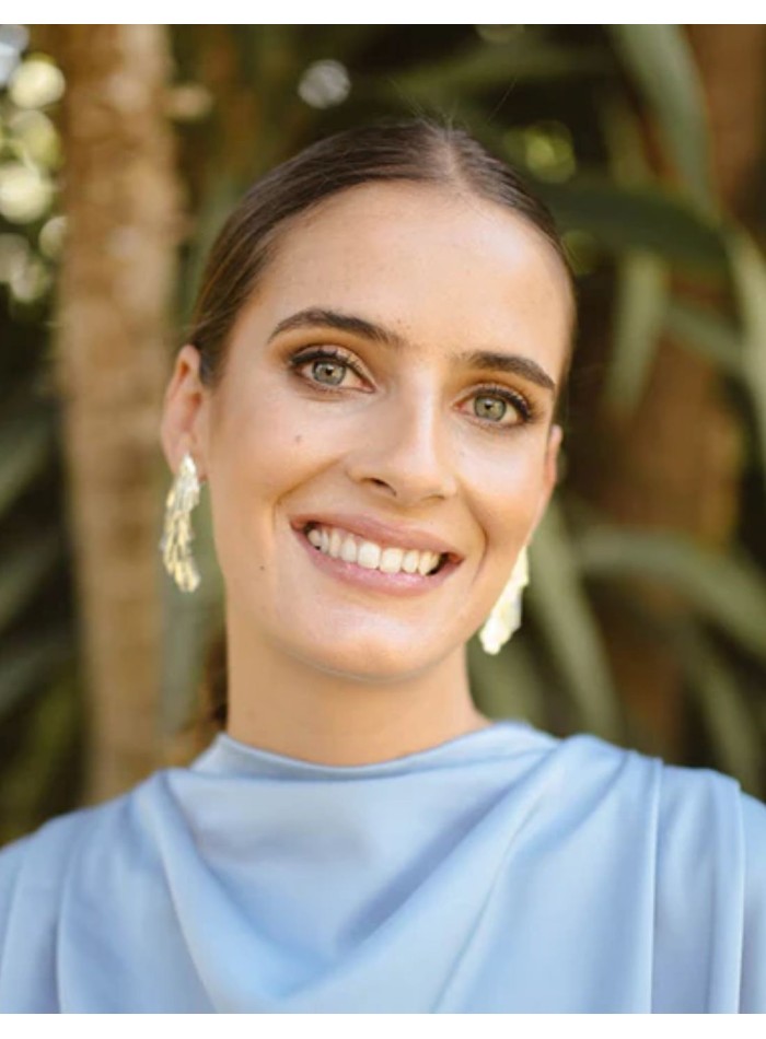 Silver plated overlay party earrings