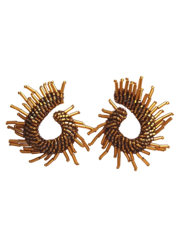 Boucles d'oreilles faites à la main avec des...