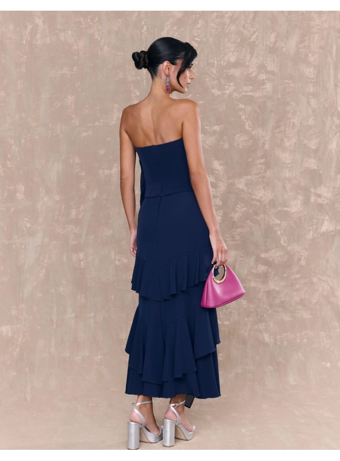 Multi-position top with sweetheart neckline