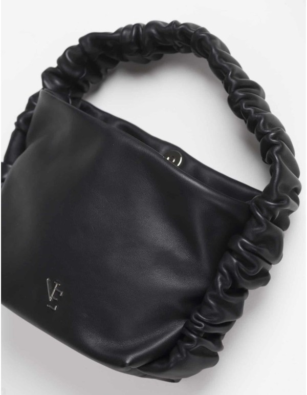 Sac en cuir avec poignée volantée 2