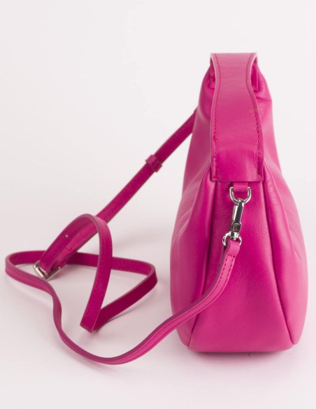 Bolso de piel con doble asa