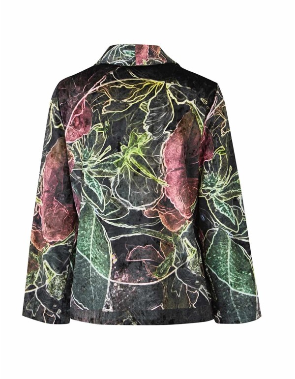 Printed party blazer by CoCo VeVe 2