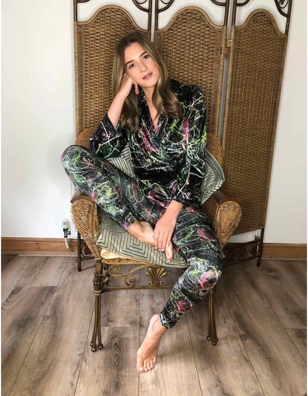 Legging de fiesta estampado de CoCo VeVe 2