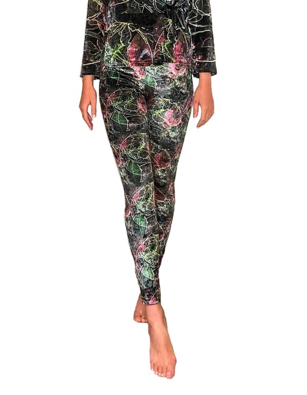 Printed party leggings by CoCo VeVe at INVITADISIMA