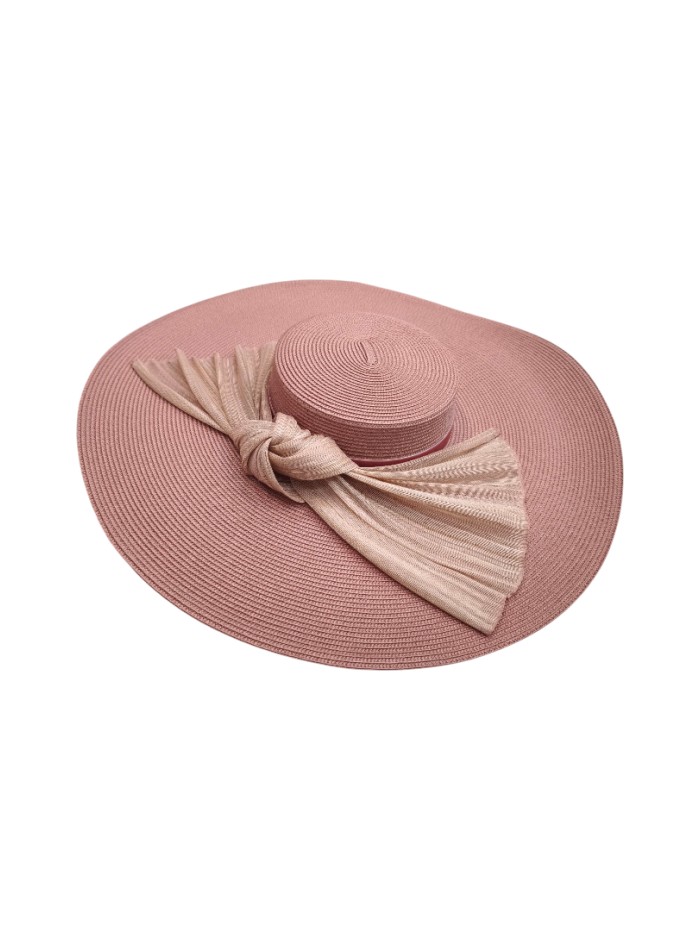 Invitée nouée de couleur nude pamela