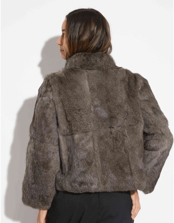 Natural fur jacket 2