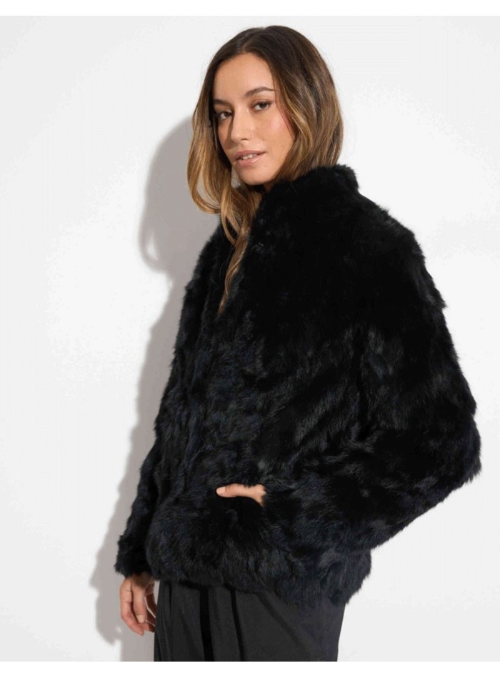 Veste d'invité à poils longs