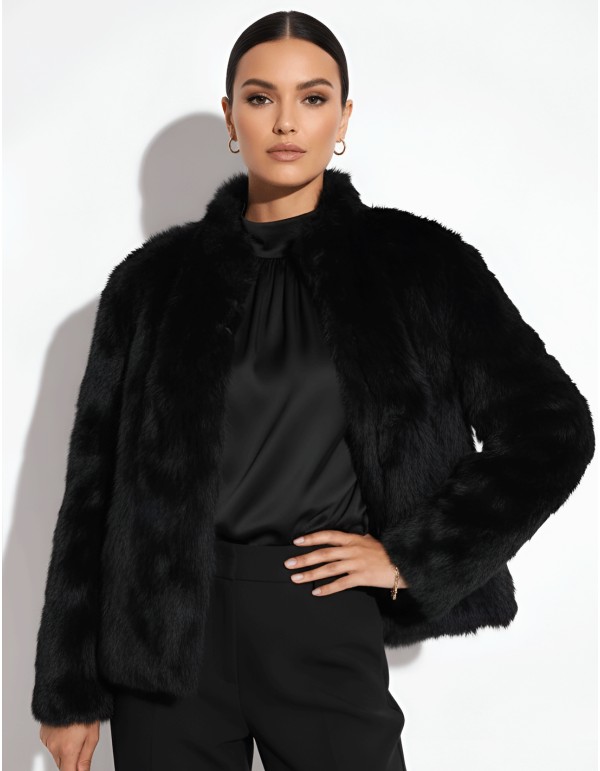 Veste d'invité à poils longs