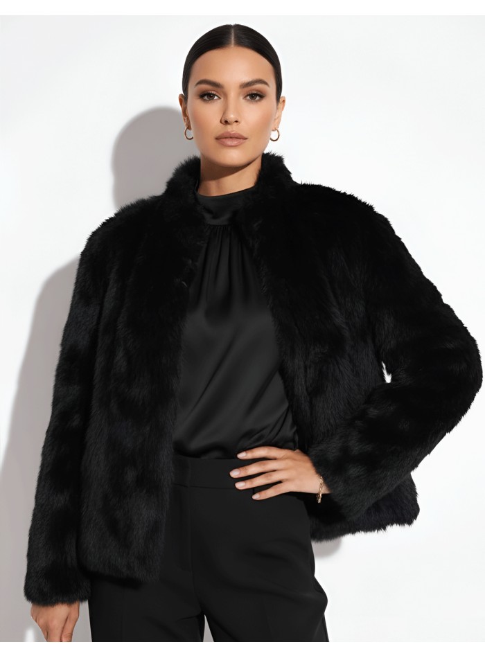 Veste d'invité à poils longs